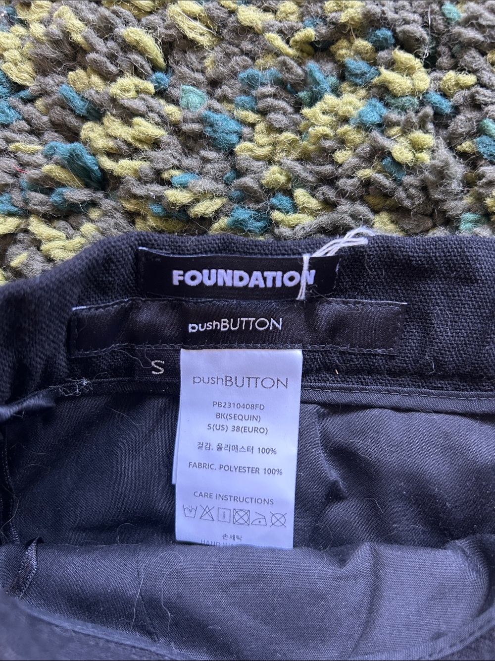 Pushbutton Designer Micro Mini Skort - Picture 2 of 5